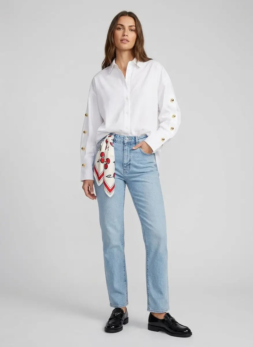 Madewell Medium Silk Bandana 5