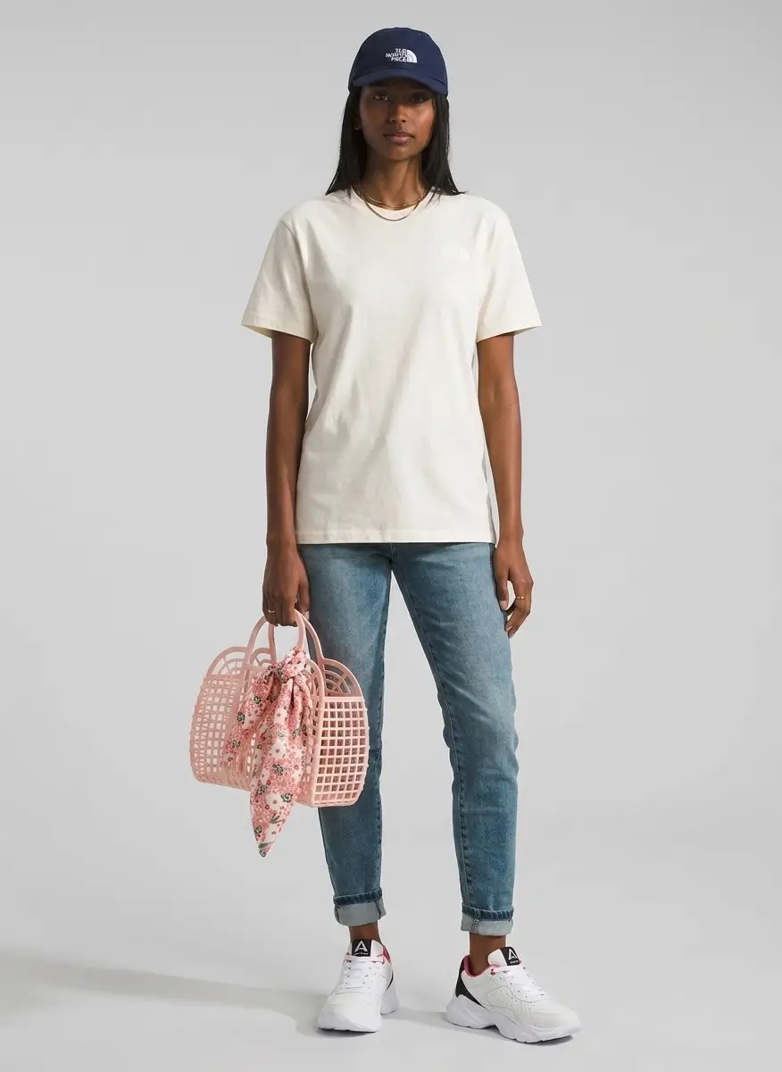 The North Face THE NORTH FACE Women's Evolution Simple Dome Relaxed Short-sleeve Tee | Cotton T-shirt With Classic Embroidered Logo 6