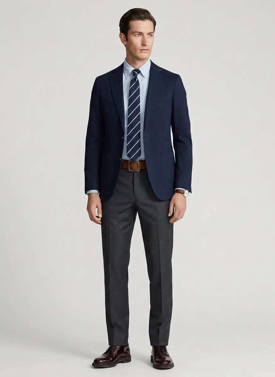 Charles Tyrwhitt Men's Stretch Slim-Fit Blazer 6