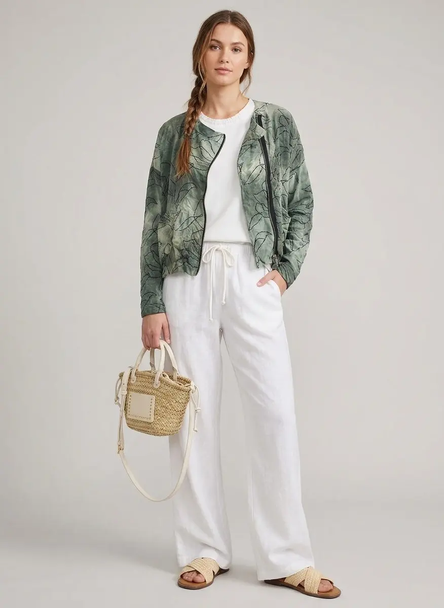 Artistic Linen Breeze