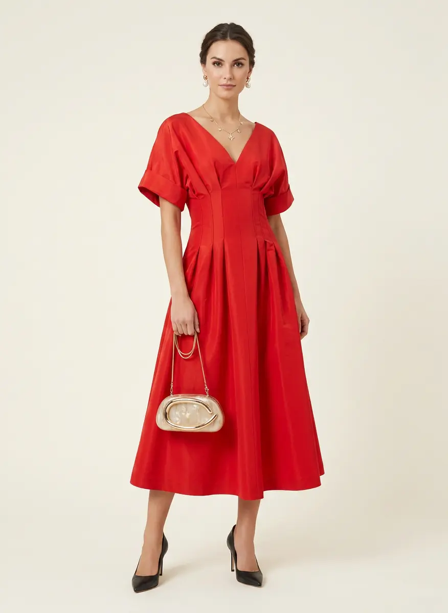 Classic Red & Gold Elegance