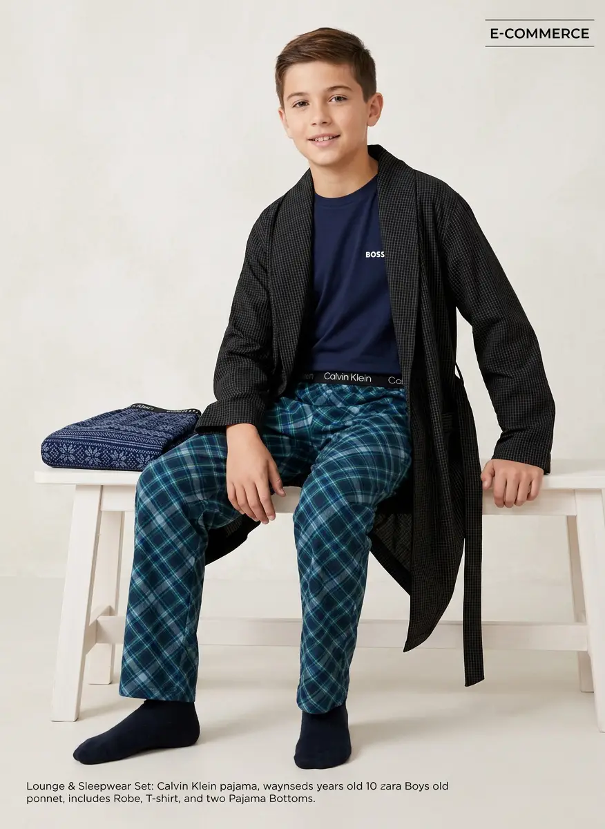 Hugo Boss Joe Crewneck Pajama T-Shirt 4