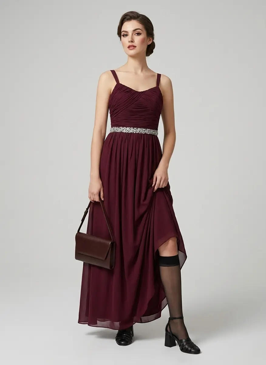 Burgundy Velvet Night