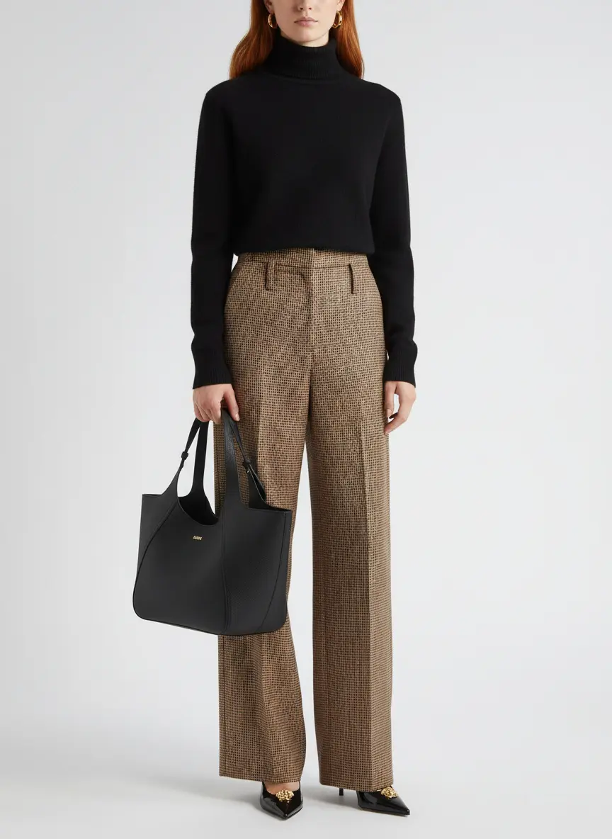 High-Contrast Power Suit