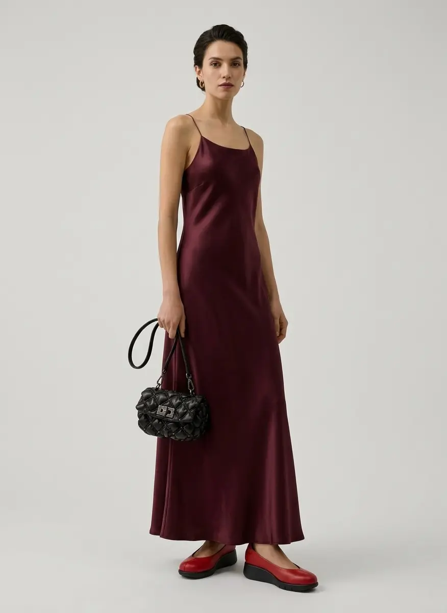 Minimalist Evening Red