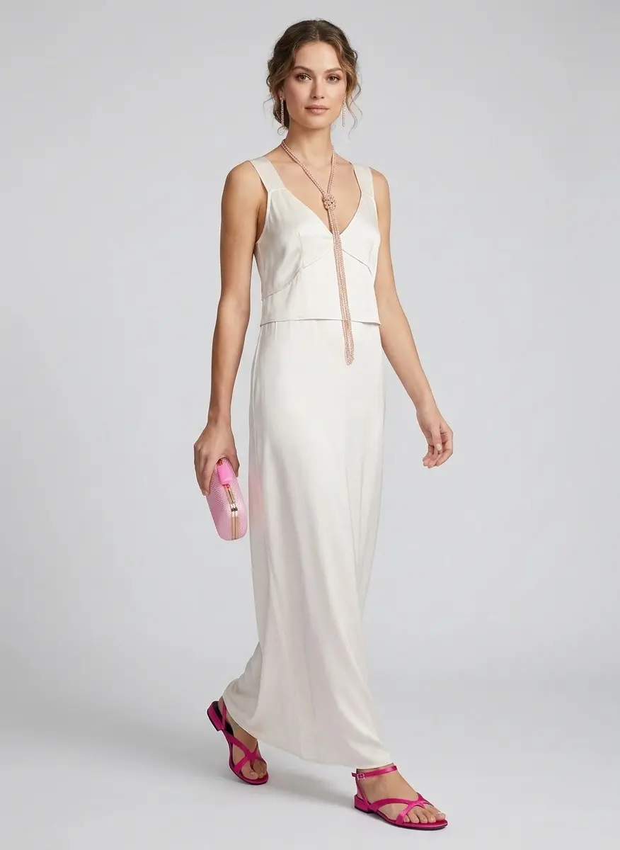Pink Monochromatic Glamour