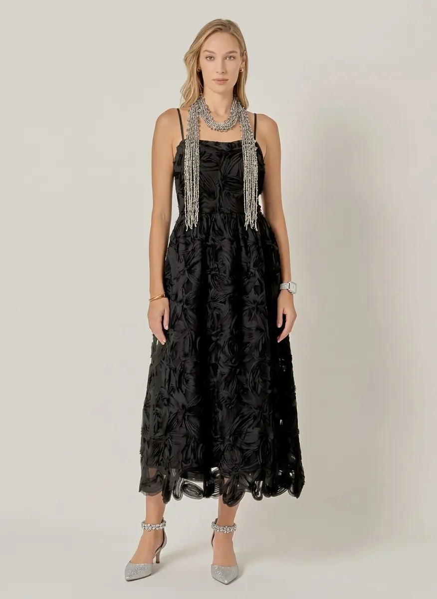 Midnight Silk Elegance