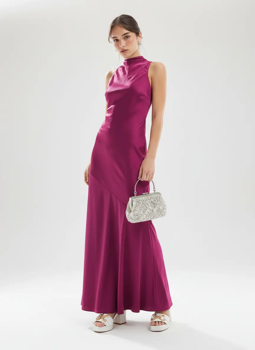 Elegant Silver & Plum Harmony