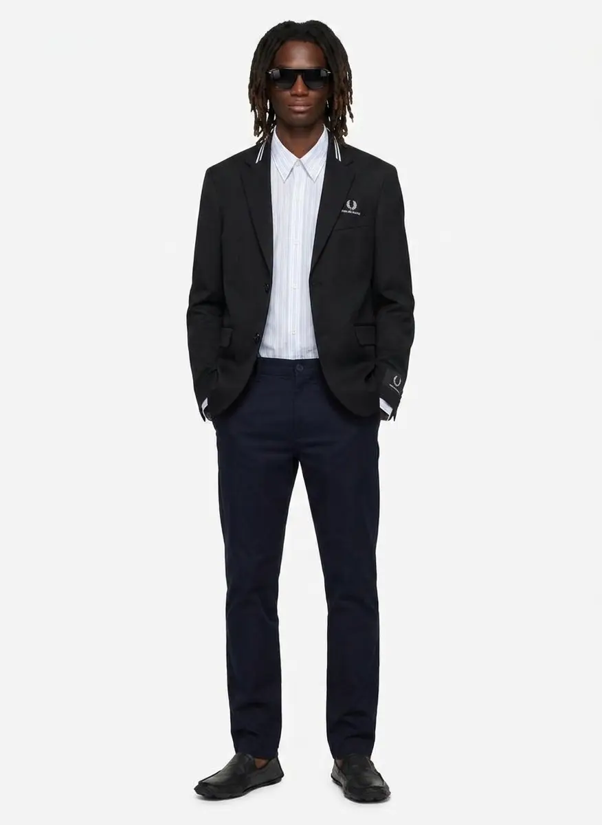 Fred Perry Black Kris Van Assche Edition Casual Blazer 6