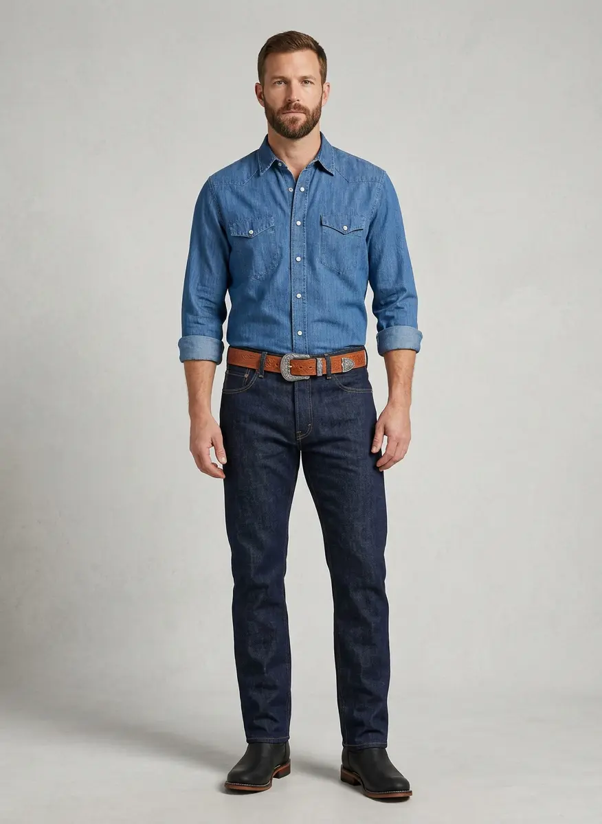 Modern Rodeo Blue