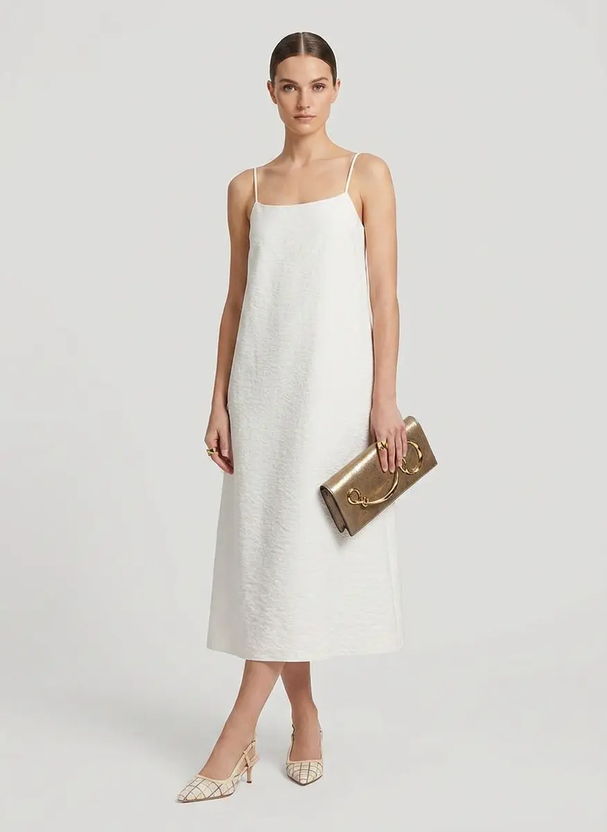 Sculptural Evening Elegance