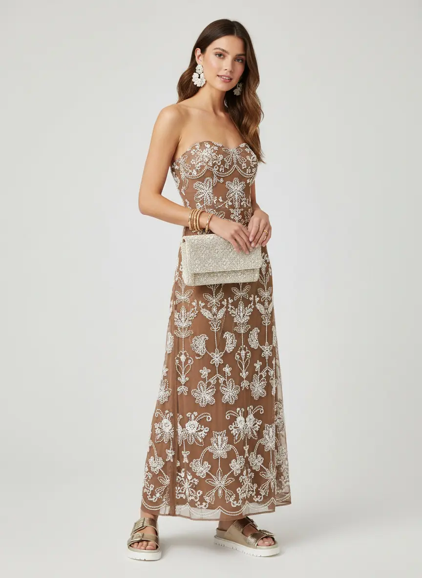 Sun-Kissed Floral Elegance
