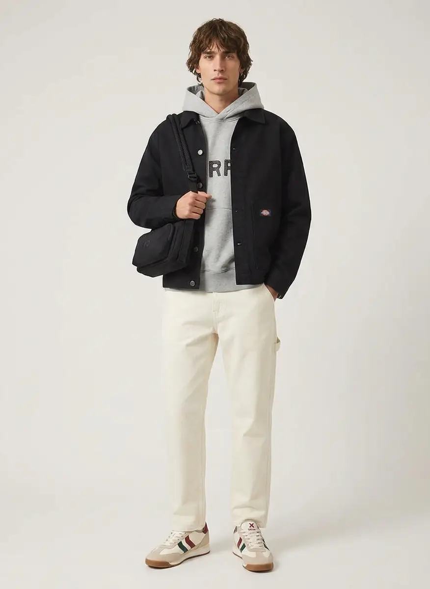 DICKIES Dickies Unlined Canvas Button-Down Jacket 7