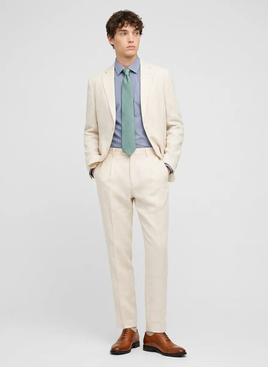 Contemporary Beige Formal