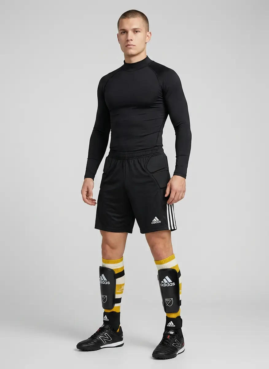 Sanke Sanke 2 Pack Men Compression Shirts Long Sleeve Mock Turtleneck Athletic Baselayer UV Protection Sports Undershirt 8
