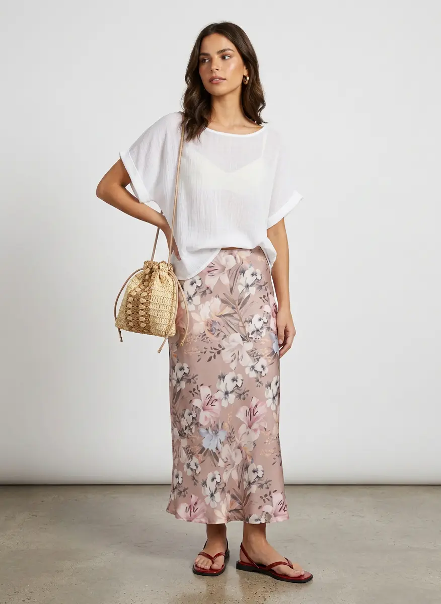 Pink Floral Picnic