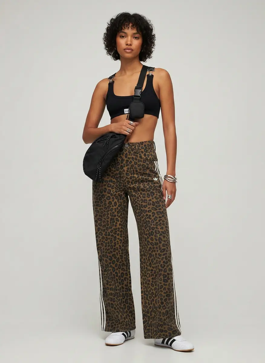 Jean Paul Gaultier Black 'The Cropped Patch' Tank Top 5