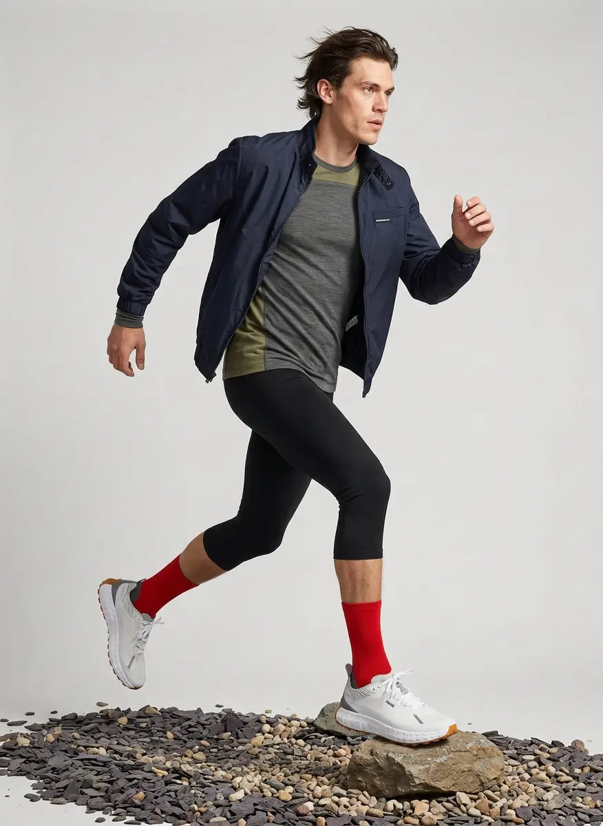 SmartWool Intraknit Thermal Merino Crew Neck Colorblock Base Layer Top - Men's 5