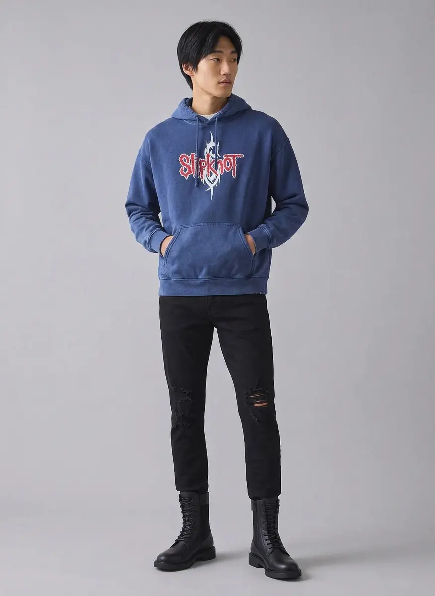 Distressed Denim Edge