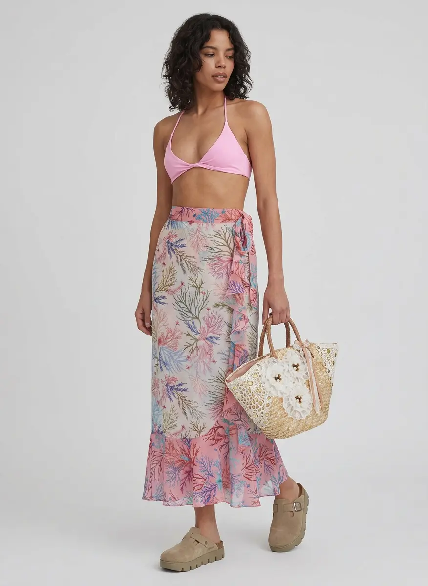 Pink & Gold Beach Luxury