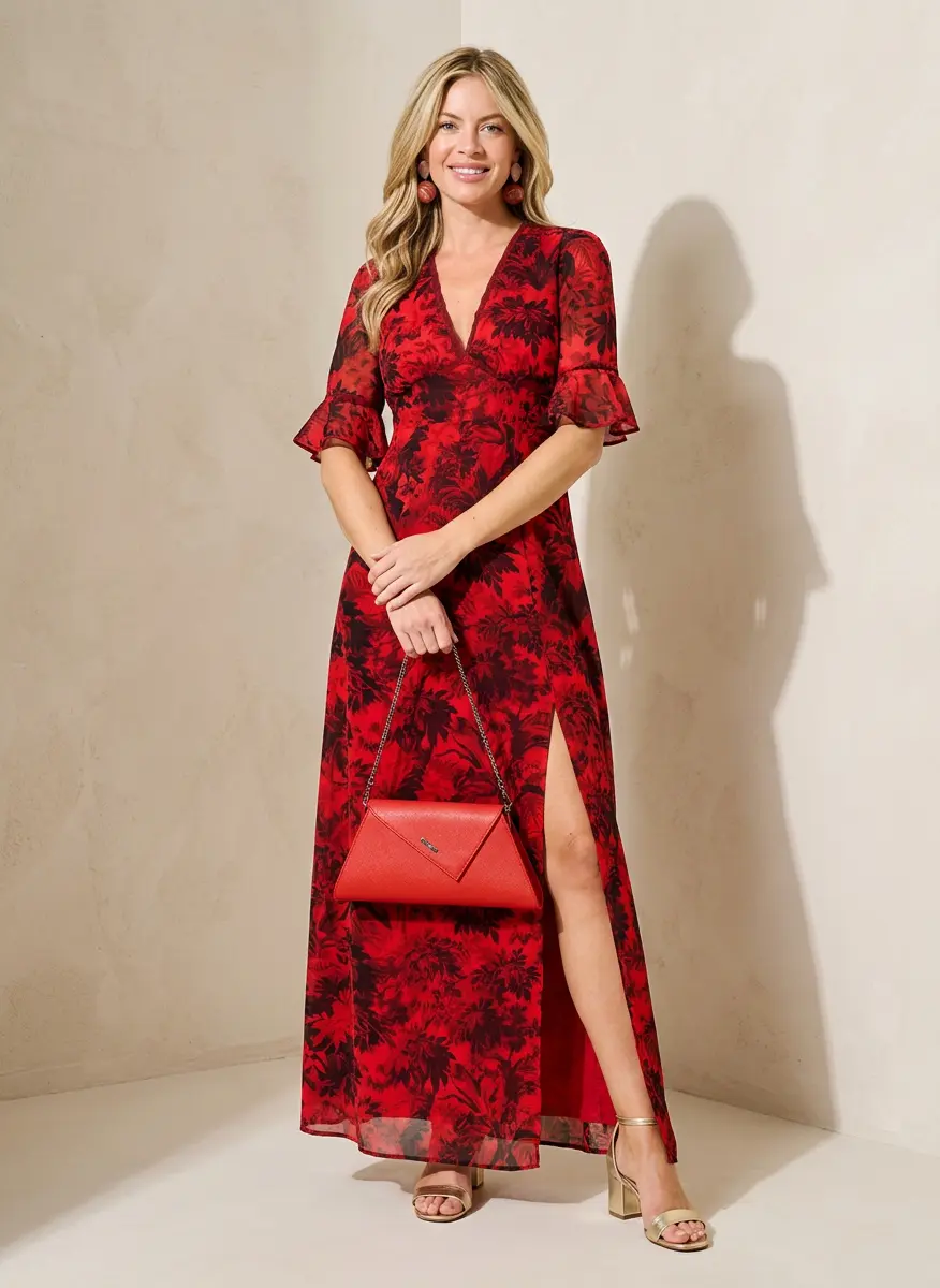 Modern Crimson Elegance