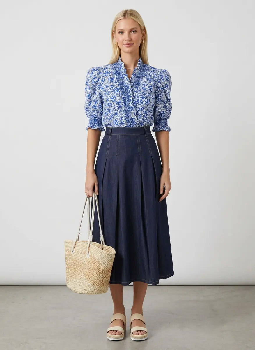 Nautical Grace Midi