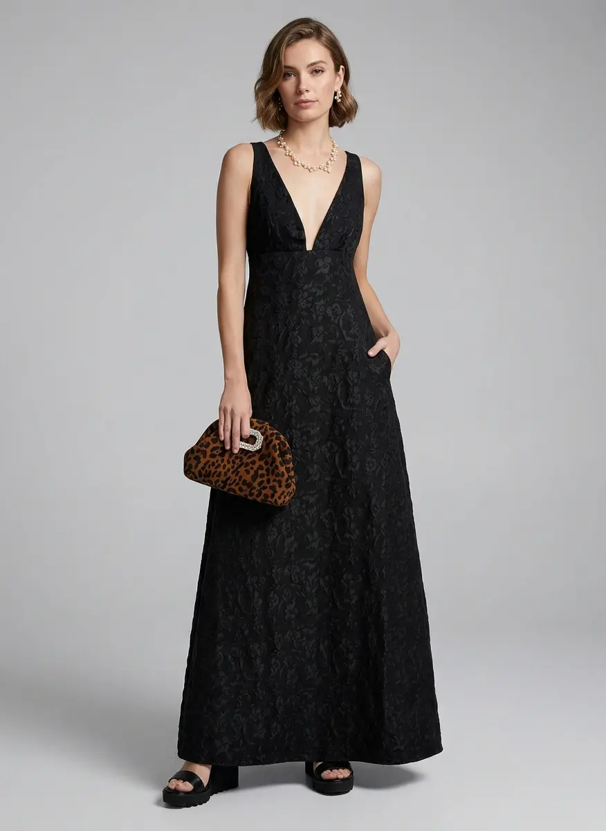 Midnight Botanical Elegance