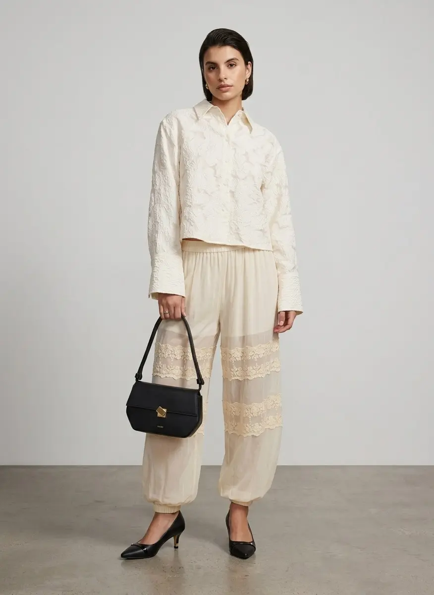 Monochromatic Ethereal Elegance