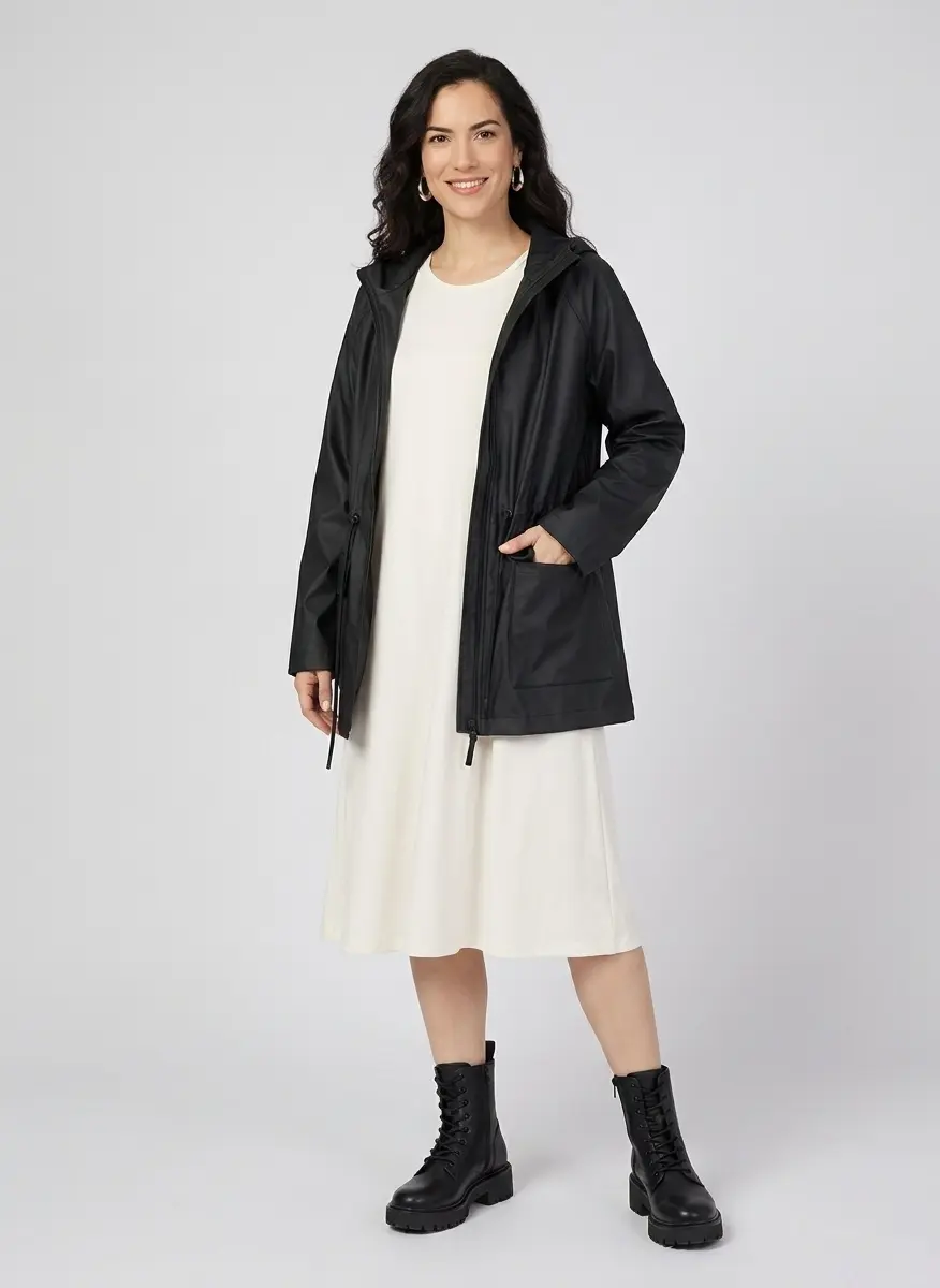 Edgy Feminine Biker