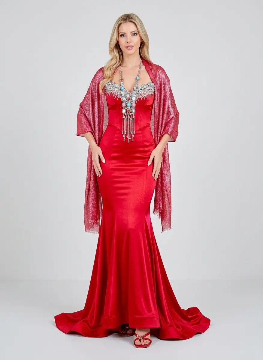 Modern Crimson Elegance