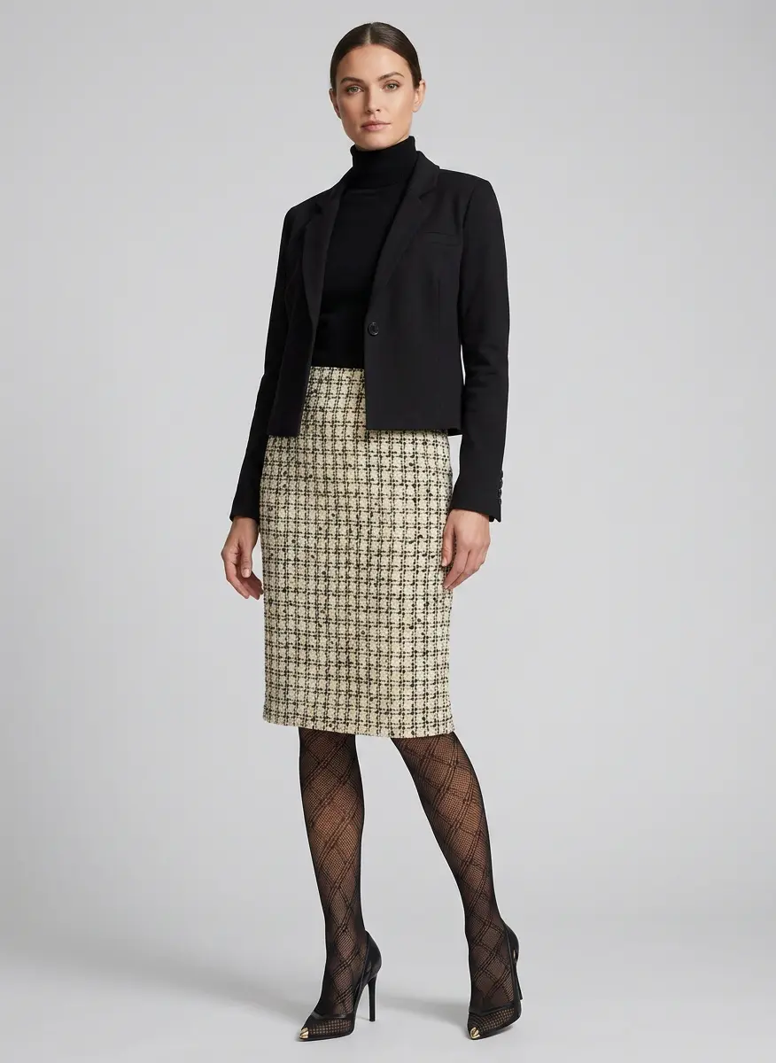Monochrome Evening Chic
