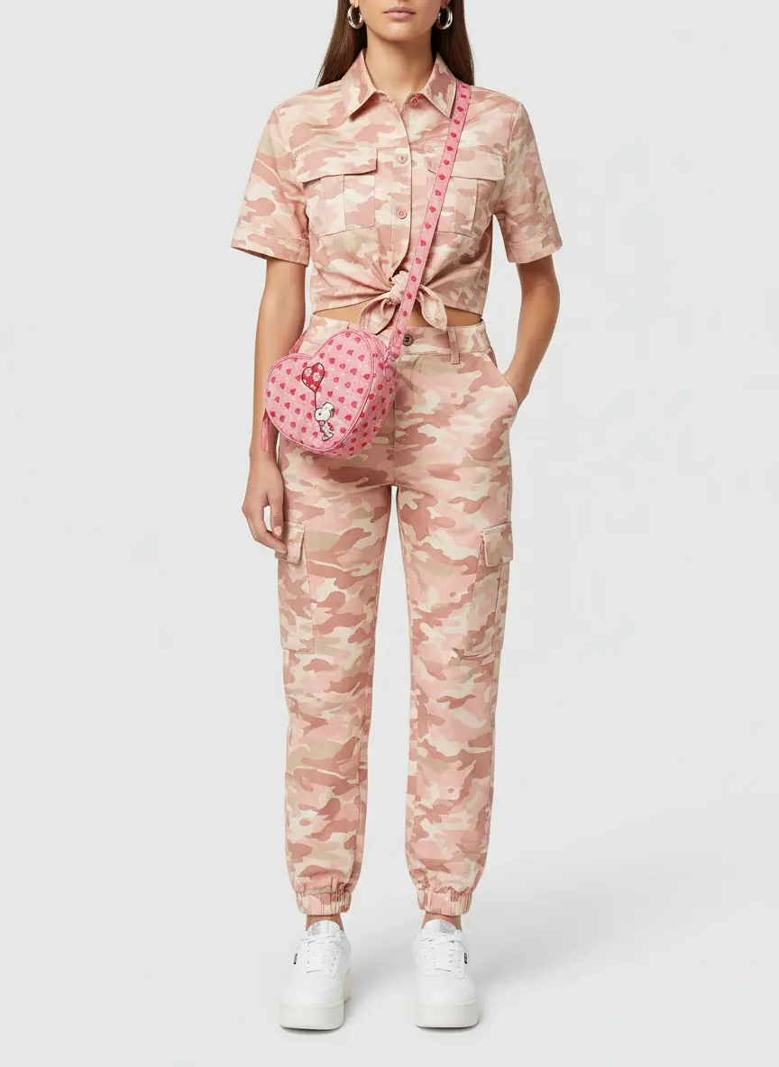 Pink Camo Casual