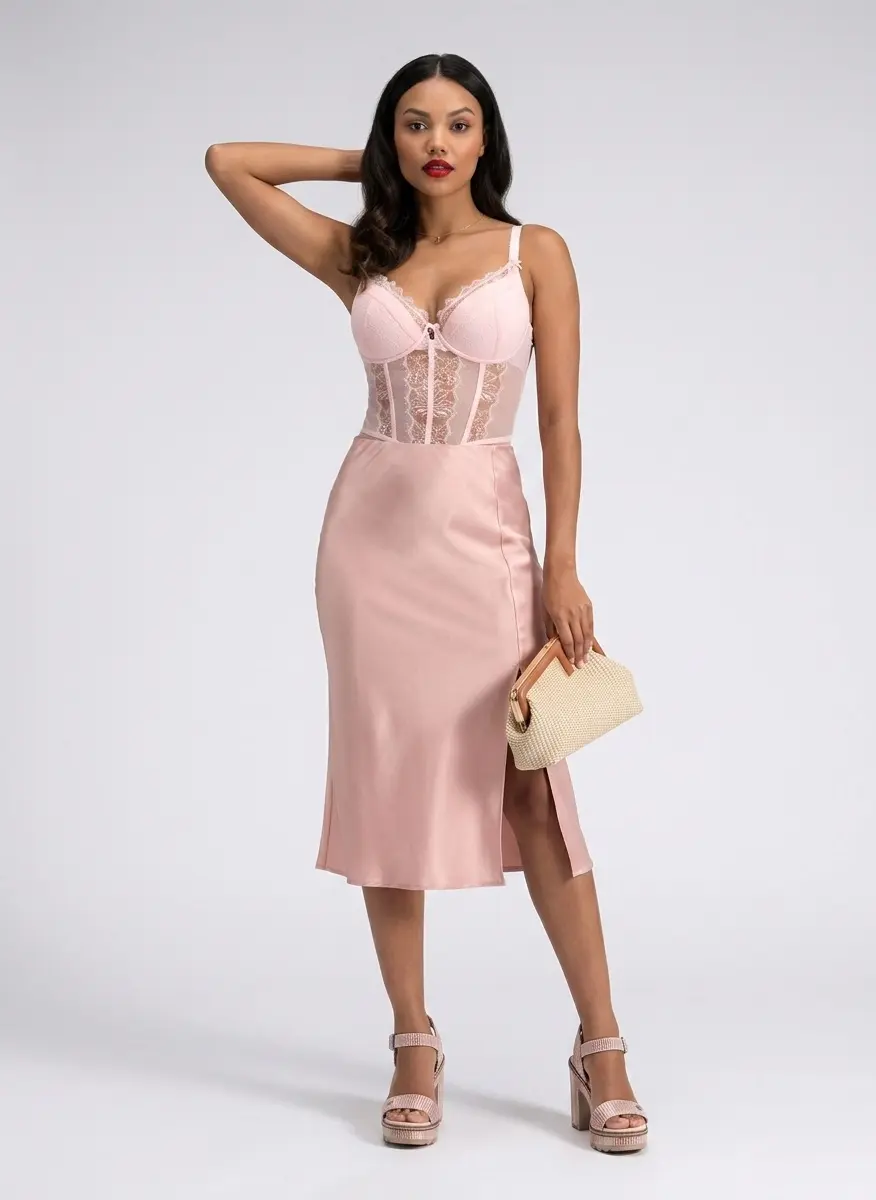 Romantic Monochromatic Glamour