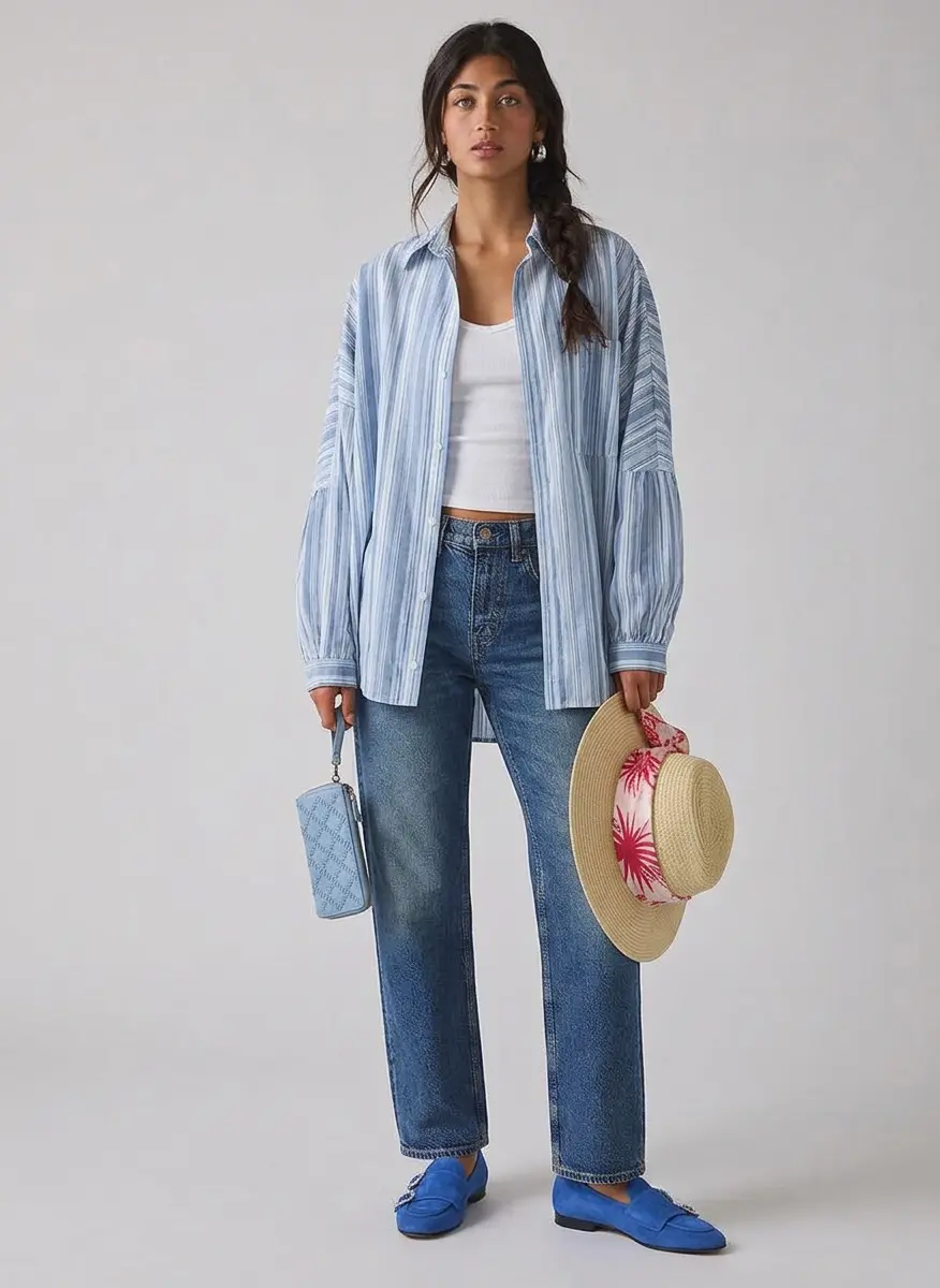 Casual Denim & Suede
