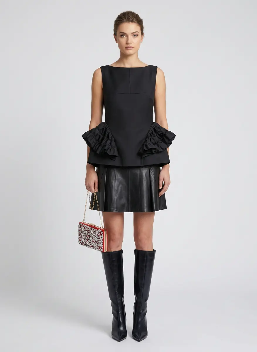 Edgy Cocktail Glamour