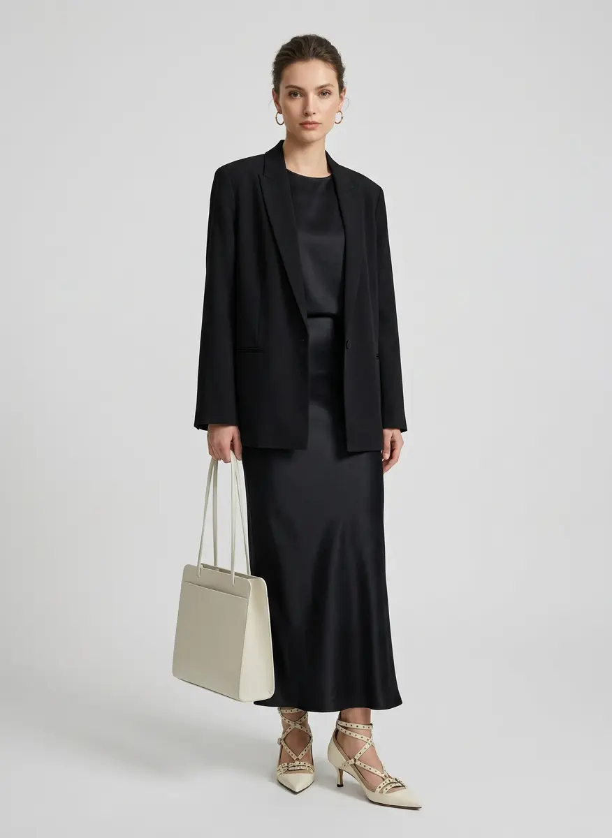 Minimalist High-Contrast Chic