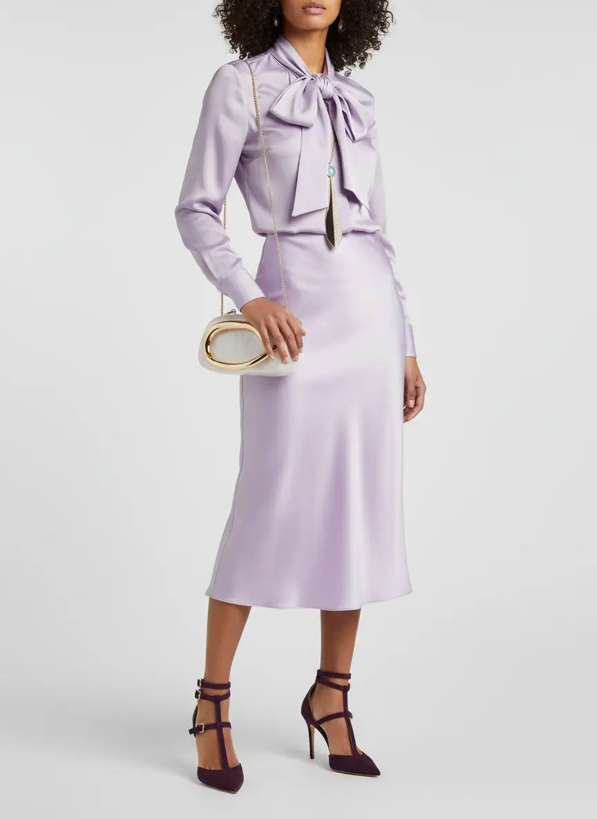 Lilac Silk Luxe