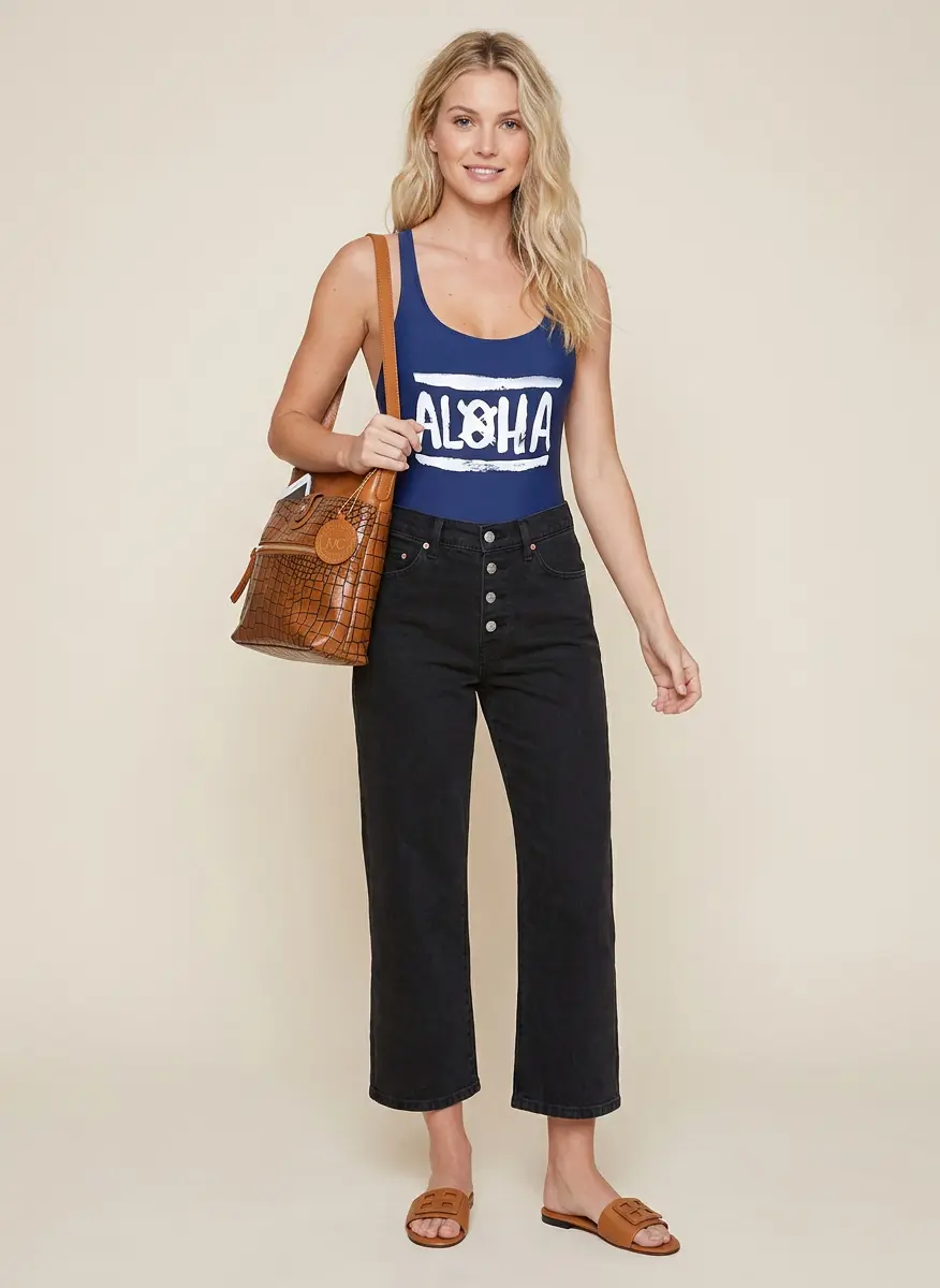 Coastal Chic Bodysuit Look