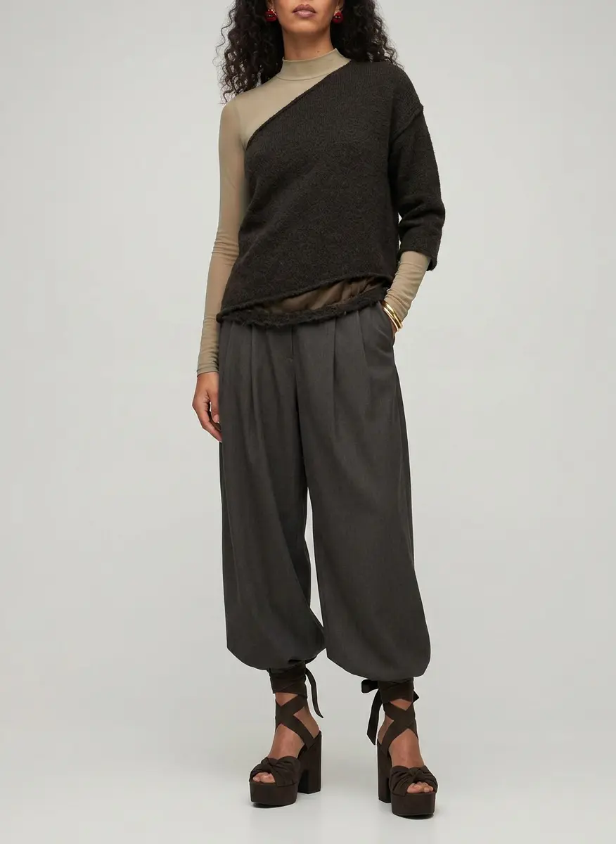 Chic Minimalist Bodysuit Look