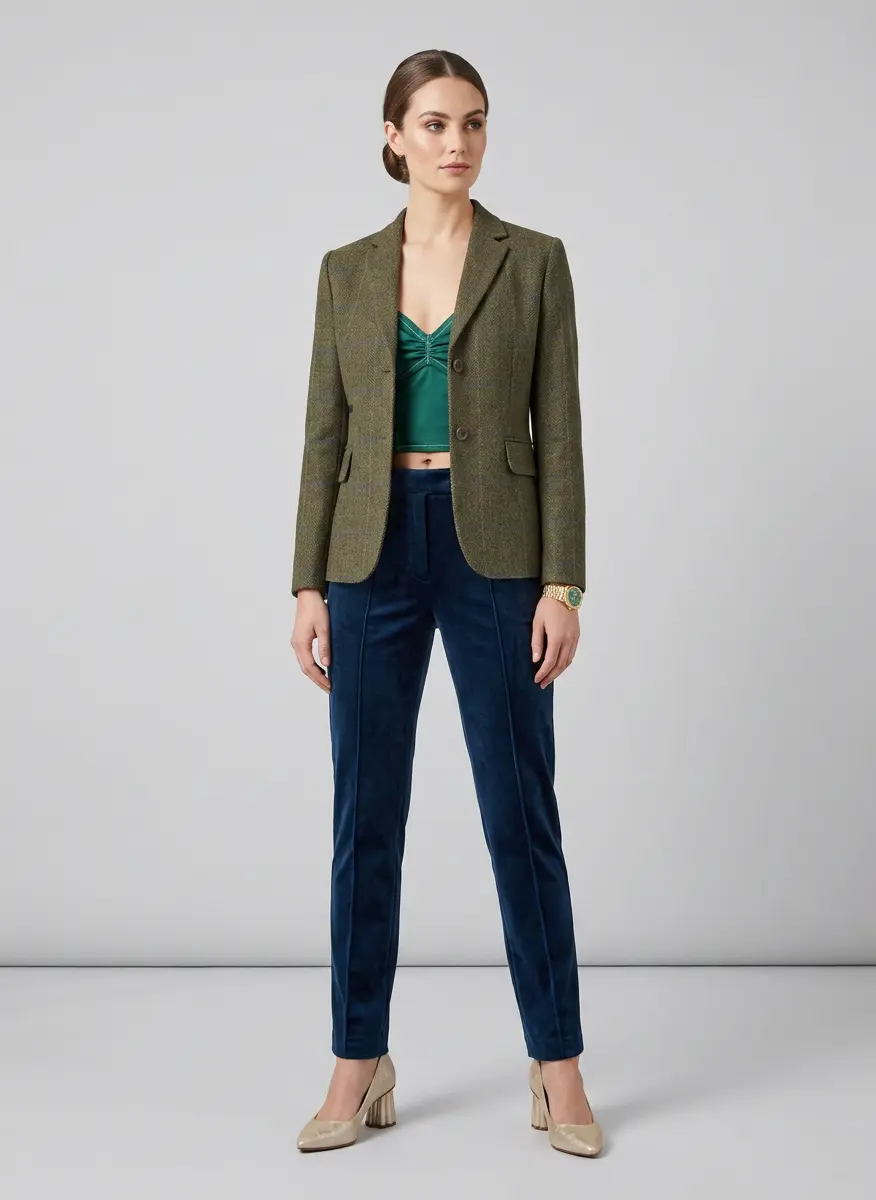 Sophisticated Navy Contrast