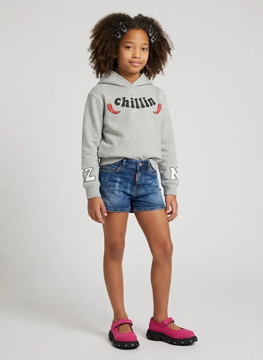 Phileo Kids Pink Mary Jane Oxfords 7