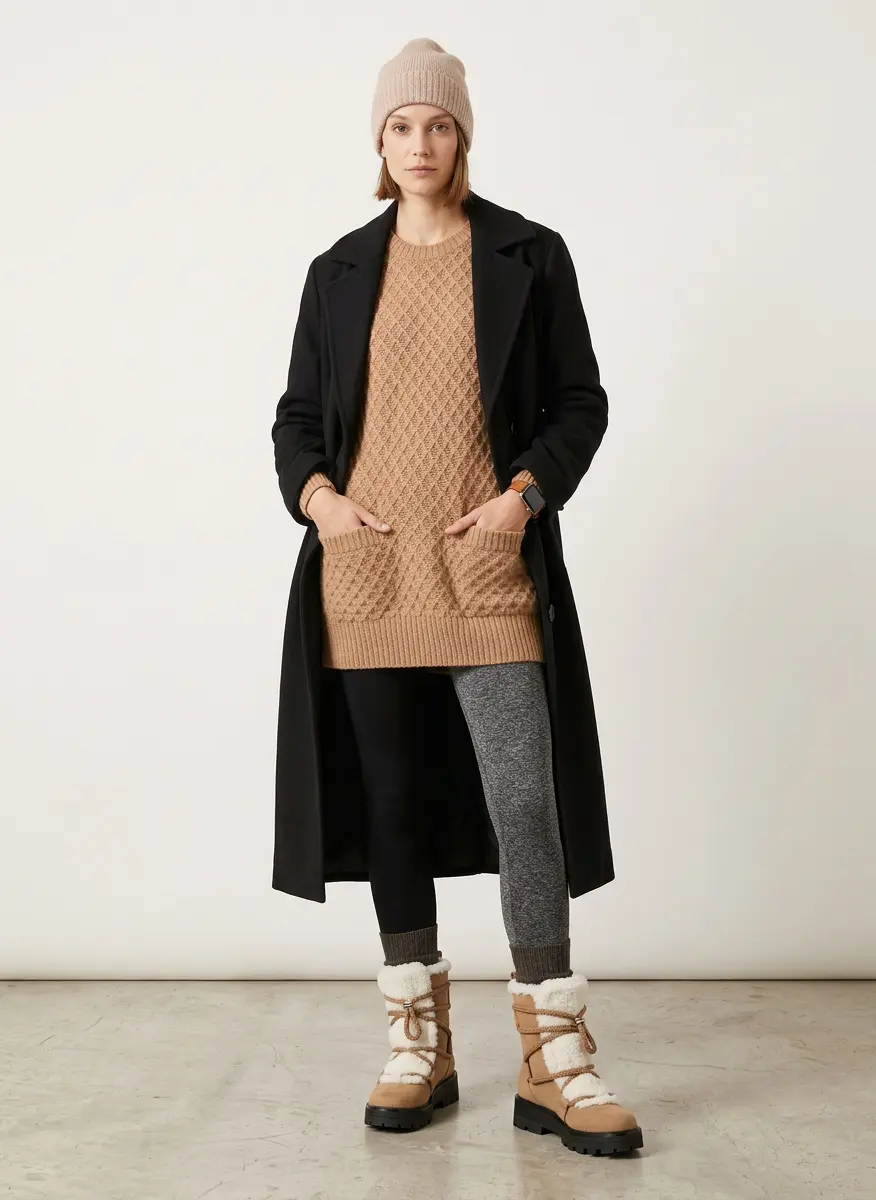 Warm Tonal Knitwear