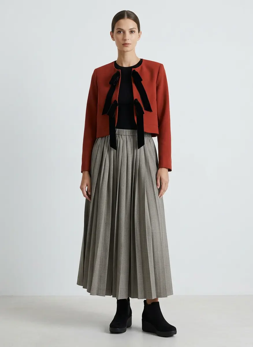 Textured Artsy Midi