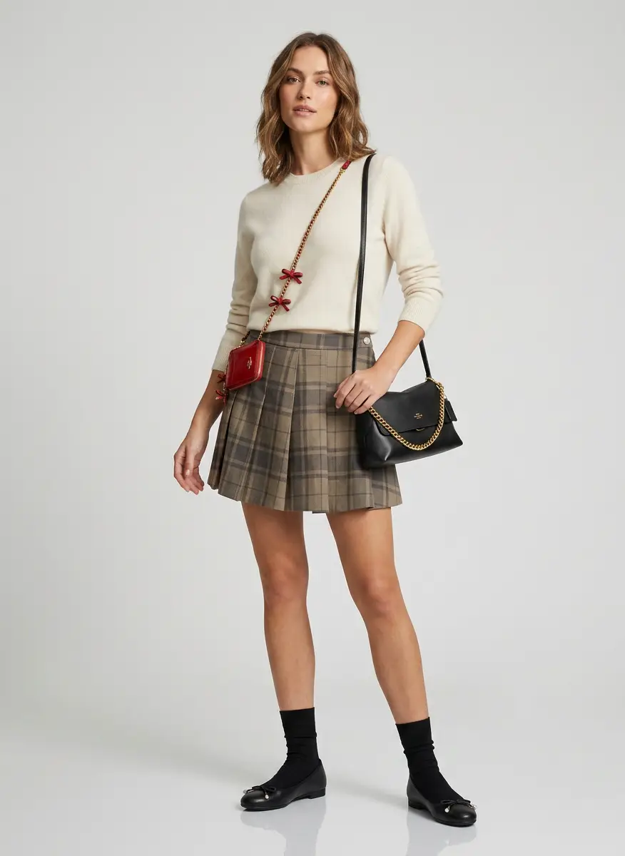 Coach Zip Card Case With Bows 3