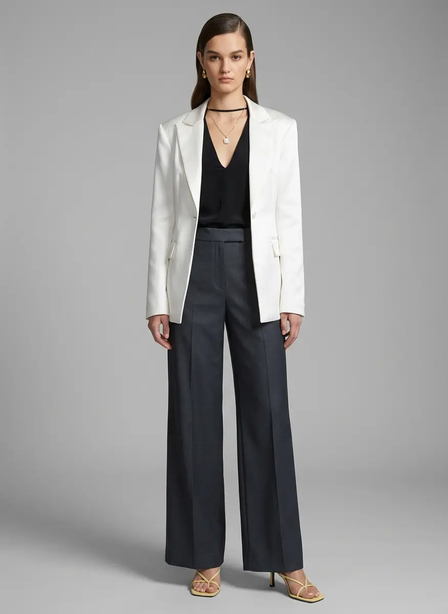 Luxe Contrast & Tailoring