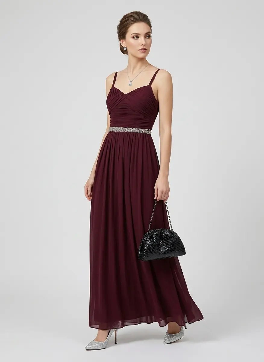 Regal Crimson & Diamonds