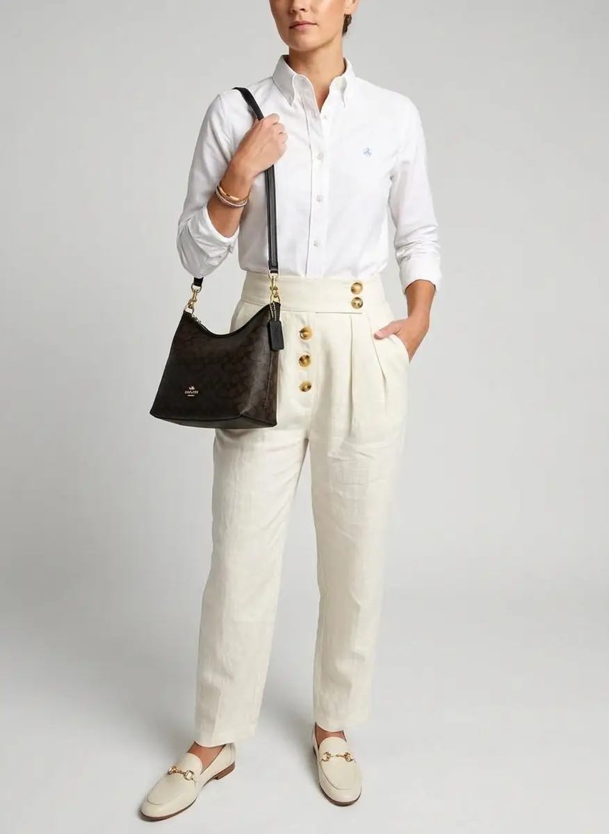 Coach Laurel Shoulder Bag In Signature Canvas 2