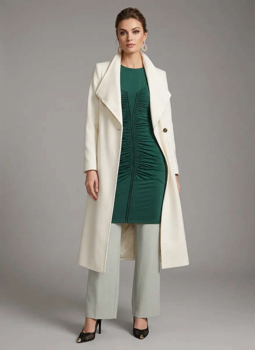 Emerald & Ivory Couture