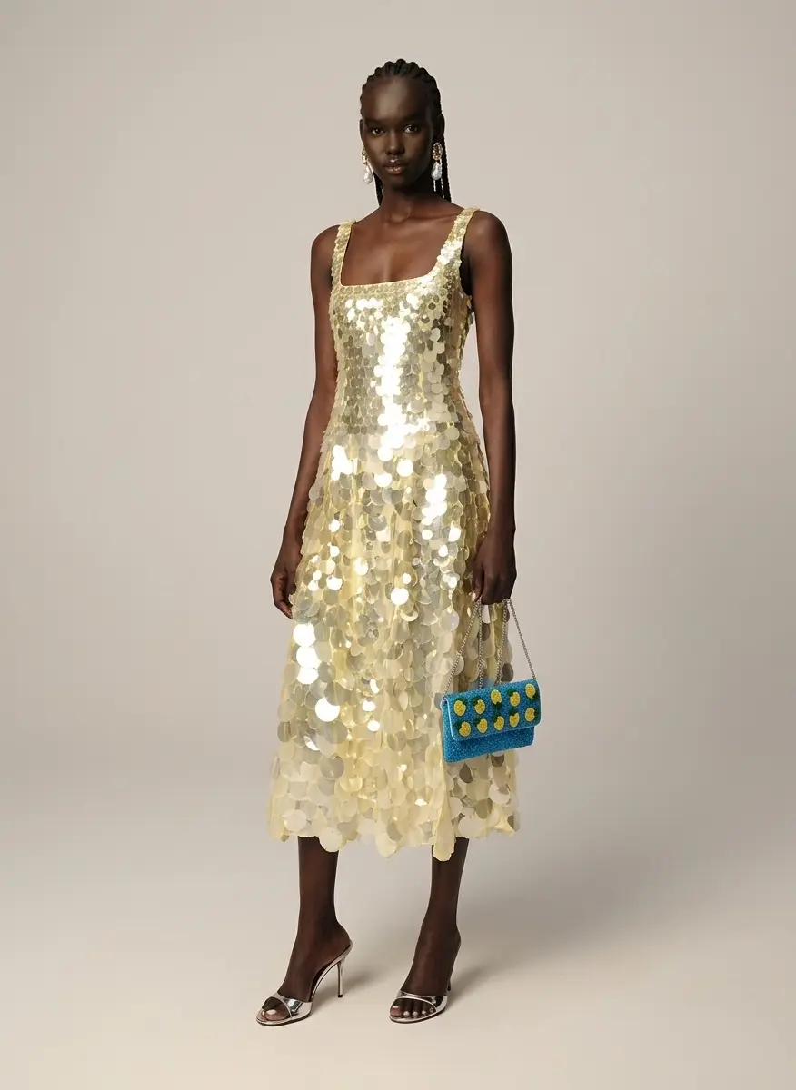 ARRANGE ARRANGE embellished disc sequin square neck full skirt midi dress in lemon - Dresses & Skirts - Compare Prices from 6+ Stores - Free Shipping - BeyondStyle ARRANGE ARRANGE embellished disc sequin square neck full skirt midi dress in lemon - Dresses & Skirts - Compare Prices from 6+ Stores - Free Shipping - BeyondStyle