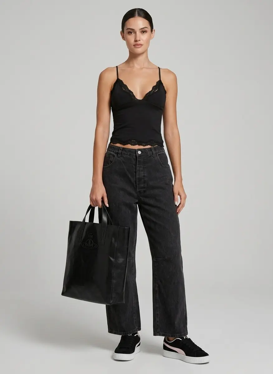 Monochrome Streetwear Chic